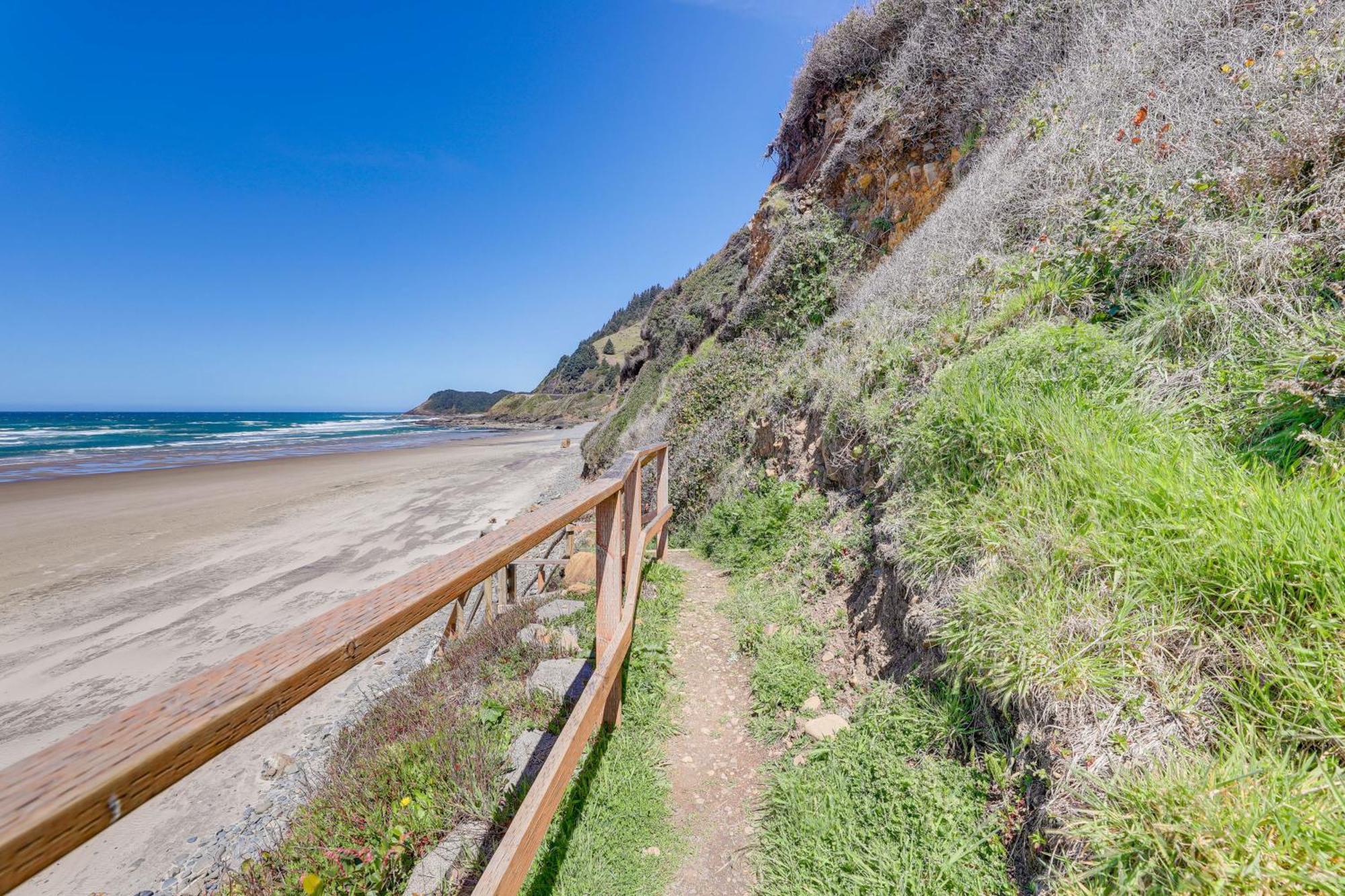 Epic Yachats Escape Oregon Coastline Beach, Views 外观 照片
